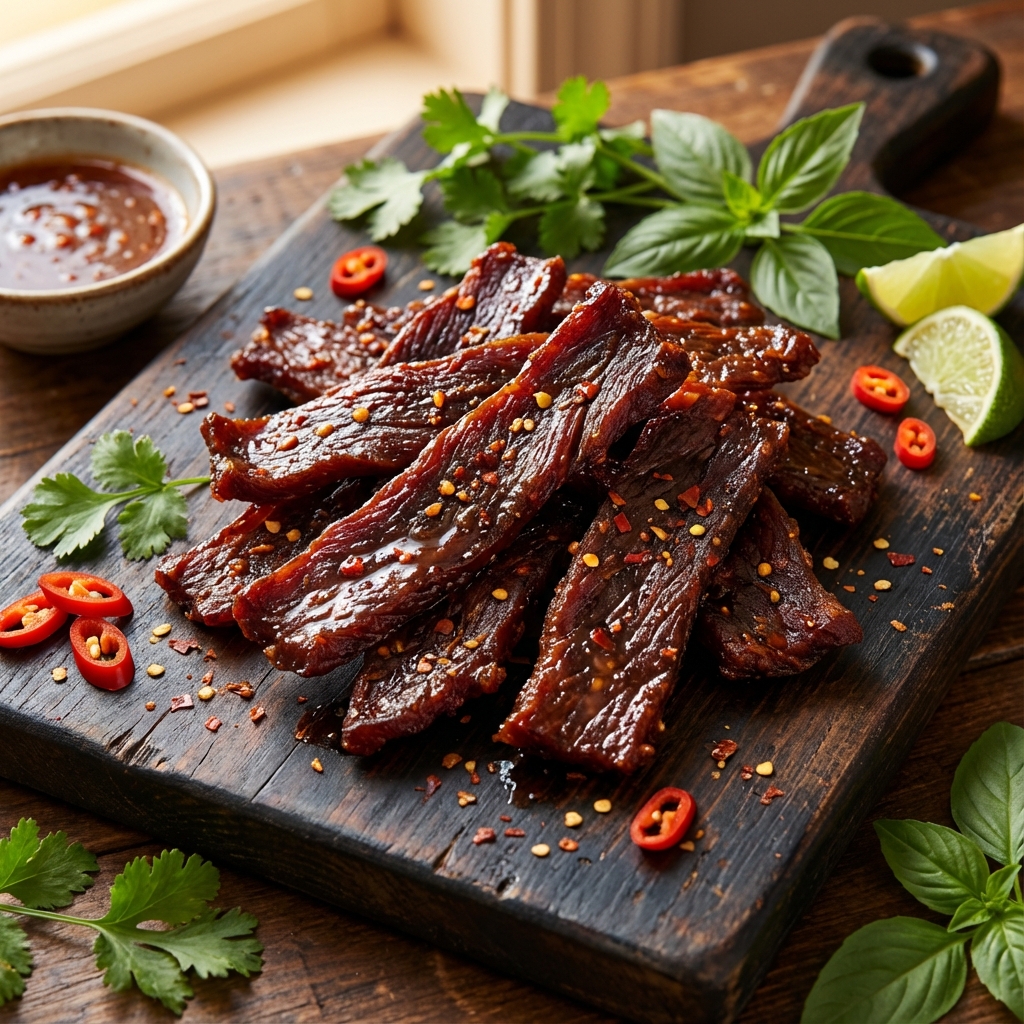 Quy trình làm bò khô